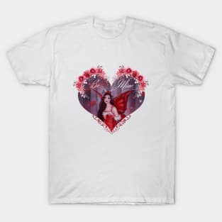 Be mine valentine art designed by Renee Lavoie T-Shirt